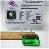 Image 1 : 4 - NATURAL GREEN EMERALD CUT TOPAZ