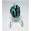 Image 1 : 2 - BLUE ENAMELED 925 STAMPED  RING