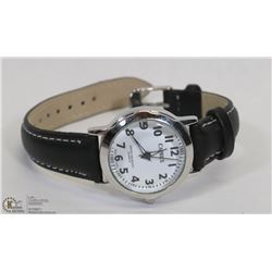 NEW CAPRICE QUARTZ WATCH WITH GEN LEATHER BAND