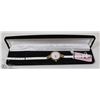 Image 1 : KEZZI LADIES WHITE STRAP WATCH