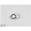 Image 1 : RETRO INLAID WITH  CRYSTAL LADIES RING