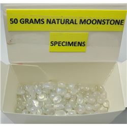 16 - 50 GRAMS NATURAL MOONSTONE