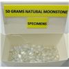 Image 1 : 16 - 50 GRAMS NATURAL MOONSTONE