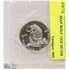 Image 1 : 2006 CANADIAN WOLF 1/2OZ SILVER COIN.
