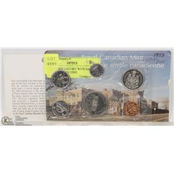 1973 PROOF-LIKE SET WITH RARE LARGE BUST 25 CENT