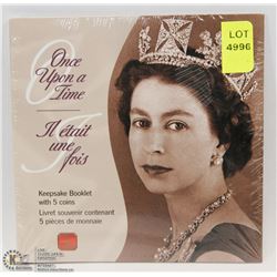 2002 CANADIAN 50 CENT 5 COIN GOLDEN JUBILEE