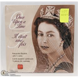 2002 CANADIAN 50 CENT 5 COIN GOLDEN JUBILEE