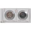 Image 1 : LOT OF TWO 2017 RCM 50 CENT COINS - ONE COAT OF