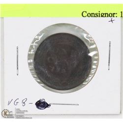 CANADA 1904 ONE CENT COIN