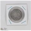 Image 1 : 1904H NEWFOUNDLAND SILVER 50 CENT PIECE.
