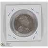 Image 2 : 1904H NEWFOUNDLAND SILVER 50 CENT PIECE.