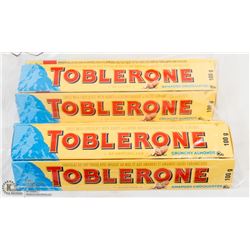 SIX TOBLERONE 100G CHOCOLATES