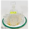 Image 1 : 6 WHISKEY GLASSES/DECANTER & TRAY