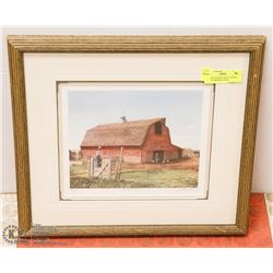 LIMITED EDITION PRINT "CHORE TIME" NUMBERED 18/495