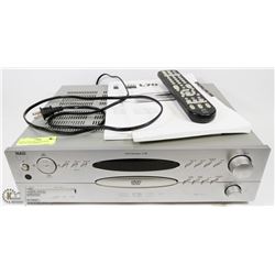 NAD L70 DVD RECEIVER WITH MANUAL AND REMOTE