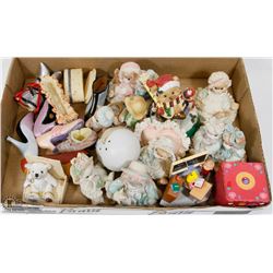 BOX OF ESTATE FIGURINES