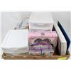 Image 1 : BOX OF CRAFT ITEMS
