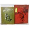 Image 1 : TWO 1930S BOYS BOOKS CHUM BOYS OWN ANNUAL.