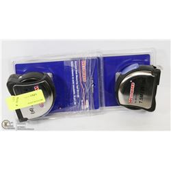 LOT OF TWO WESTWARD 25' TAPE MEASURES