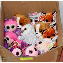 BOX OF 11 TY BEANIE BOOS.