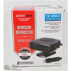 JUSTINCASE WINDOW DEFROSTER