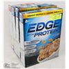 Image 1 : 4 BOXES OF CEREAL - 3 EDGE HONEY ALMOND, 1 OATMEAL