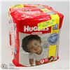 Image 1 : 3 PACKS OF 25 SIZE 5 HUGGIES DIAPERS 27LBS.