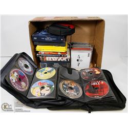 BOX CDS & DVDS