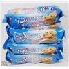 Image 1 : 7 BAGS OF CHIPS AHOY THINS OATMEAL FLAVOR
