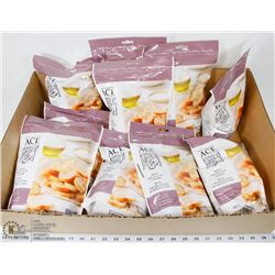 FLAT OF 10 ACEBAKERY MINI BAQUETTE CRISPS