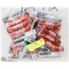 Image 1 : BAG OF 44 MIXED FLAVOR HALLS COUGH DROPS.