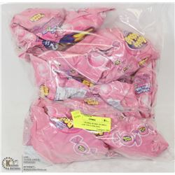 BAG OF 6 HUBBA BUBBA BUBBLE GUM BAGS 72PCS PER BAG