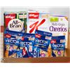 Image 1 : FLAT OF ASSORTED CEREALS INCL KELLOGS & VECTOR