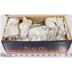 BOX OF SHOOTER GLASSES