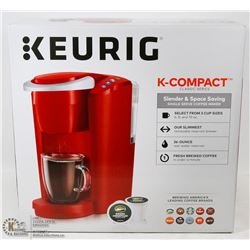 KEURIG K-COMPACT SINGLE SERVE COFFEE MAKER
