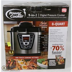 POWER COOKER 9 IN 1 DIGITAL PRESSURE COOKER