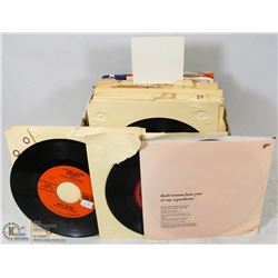 11) 63 OLD 45S RECORDS.