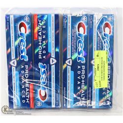 BAG OF 4 CREST PRO HEALTH ADVANCED TOOTHPASTE
