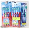 Image 1 : MIXED BAG OF 6PKS OF TOOTHBRUSHES