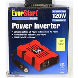 EVERSTART 120W POWER INVERTER