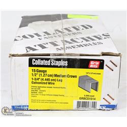 CASE OF COLLATED STAPLES