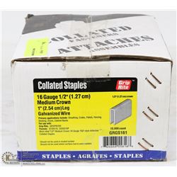 CASE OF COLLATED STAPLES
