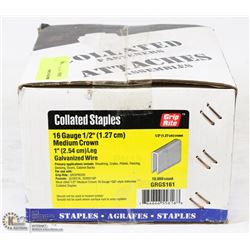 CASE OF COLLATED STAPLES