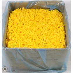 CASE OF YELLOW 8-10 PLASTIC PLUGS