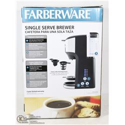 FARBERWARE SINGLE SERVE BREWER