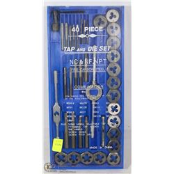 40PC TAP AND DIE SET