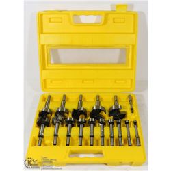 CANWOOD 16PC FORSTNER BIT SET
