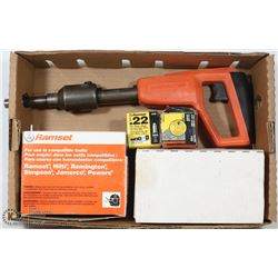 REMINGTON RAMSET WITH ACCESSORIES