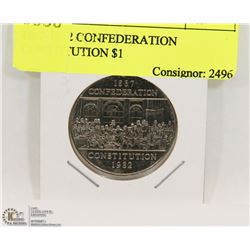 1867-1982 CONFEDERATION CONSTITUTION $1