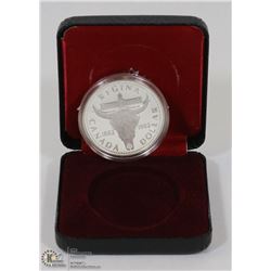 1982 CANADIAN PROOF SILVER DOLLAR IN DISPLAY